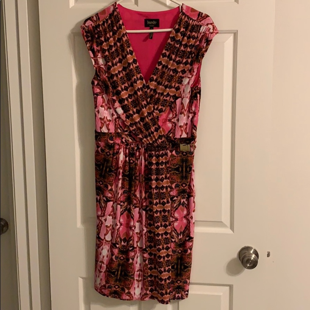 Laundry by Shelli Segal print dress